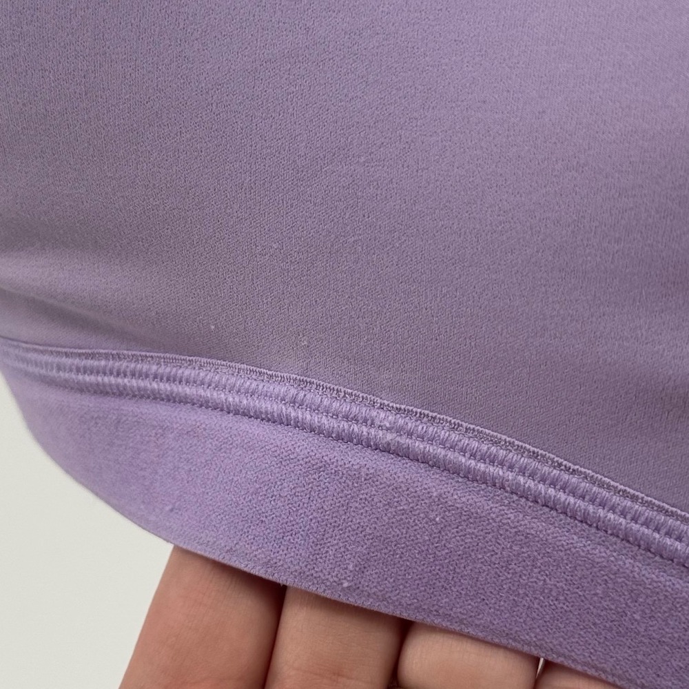 Alo Yoga Power Play High Impact‎ Sports BraWomen 34C Lavender Purple Activewear - Picture 3 of 7